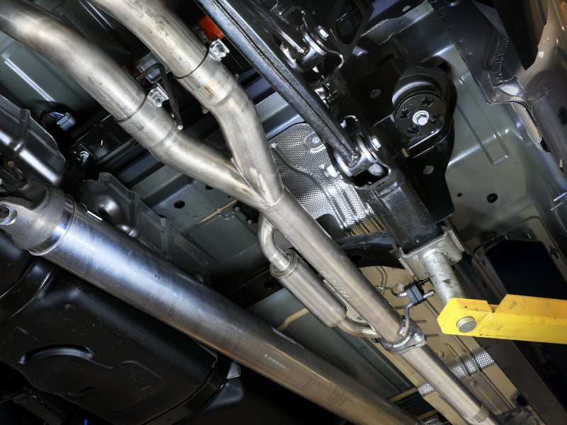 aFe Vulcan Series Cat-Back Exhaust System RAM 1500 2025 V6-3.0L (tt)- Black Tips Secondary image