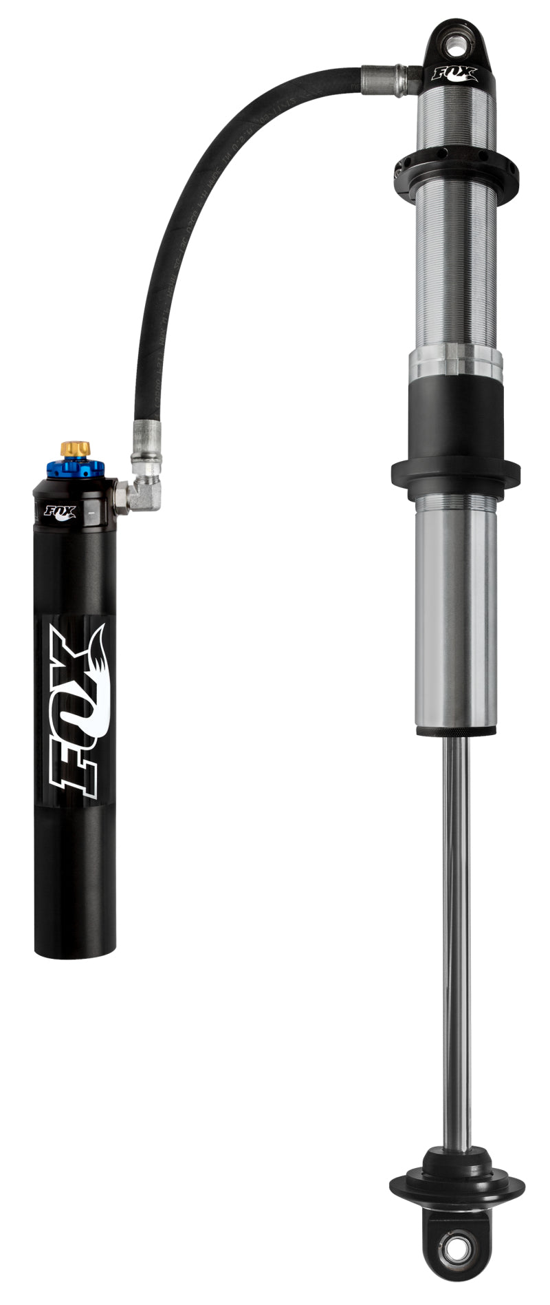 Fox 2.5 Performance Series 10in. Remote Reservoir Coilover Shock 7/8in. Shaft w/DSC Adjuster - Blk for offroad performance upgrades Main image