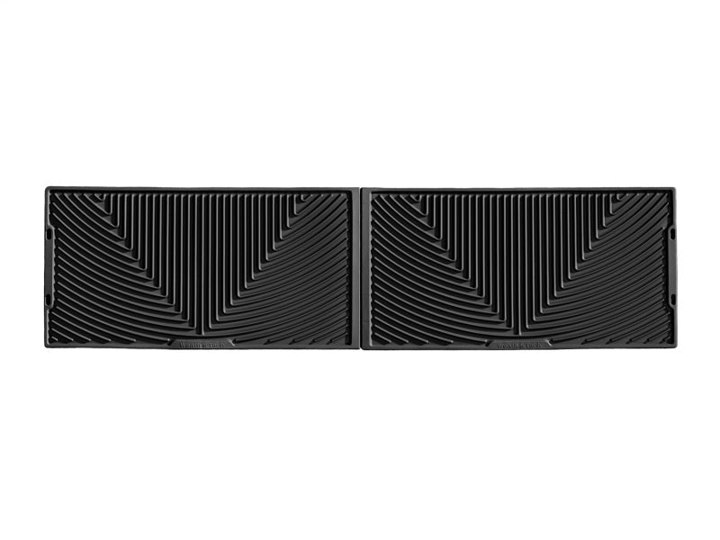 WeatherTech 08-10 Ford F250/F350/F450/F550 Rear Rubber Mats - Black Secondary image