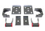 MaxTrac 88-98 GM C1500/2500 2WD 5/6 Lug (Non 454 SS) 5in Rear Lowering Flip Kit components, offroad parts accessories