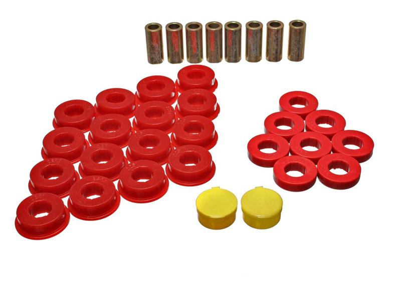 Energy Suspension 79-85 Mazda RX7 Red Rear Control Arm Bushing Set Secondary image