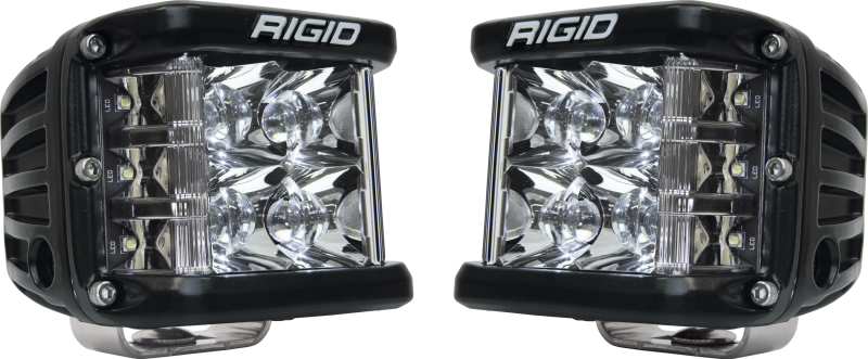 Rigid Industries D-SS - Spot - Set of 2 - Black Housing for offroad lighting and electrical.