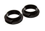 Energy Suspension Universal 2-3/16in ID 3in OD 1in H Black Coil Spring Isolators (2 per set) for offroad performance upgrades.