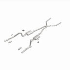 MagnaFlow SYS C/B 67-70 Mustang 2.50inch w/Tru-X exhaust system components