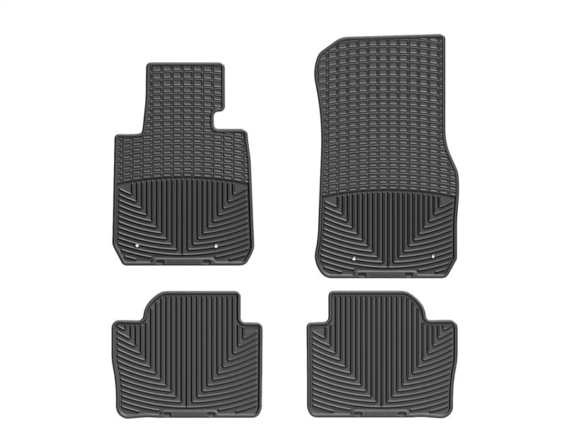 WT Rubber Mats - Front - Blk for offroad vehicles' protection