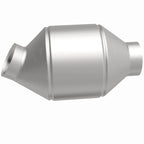 MagnaFlow Conv Universal 2.25 inch C/A 5 inch spun body catalytic converter for offroad performance upgrades