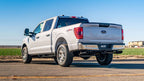Borla F-150 2021 2.7L/3.5L 4dr CC SB EC STB Lari/King R/Plinum/LTD 3/2.25 SRE CB AK BLK CHR Tips installed on truck