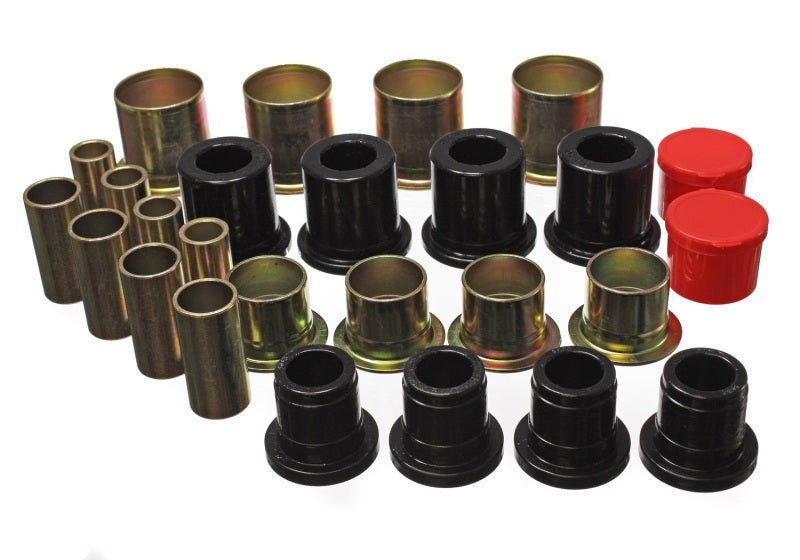 Energy Suspension 73-91 Ford K-5 Blazer/Denali XL/Suburban/Yukon Black Front Control Arm Bushing Set parts