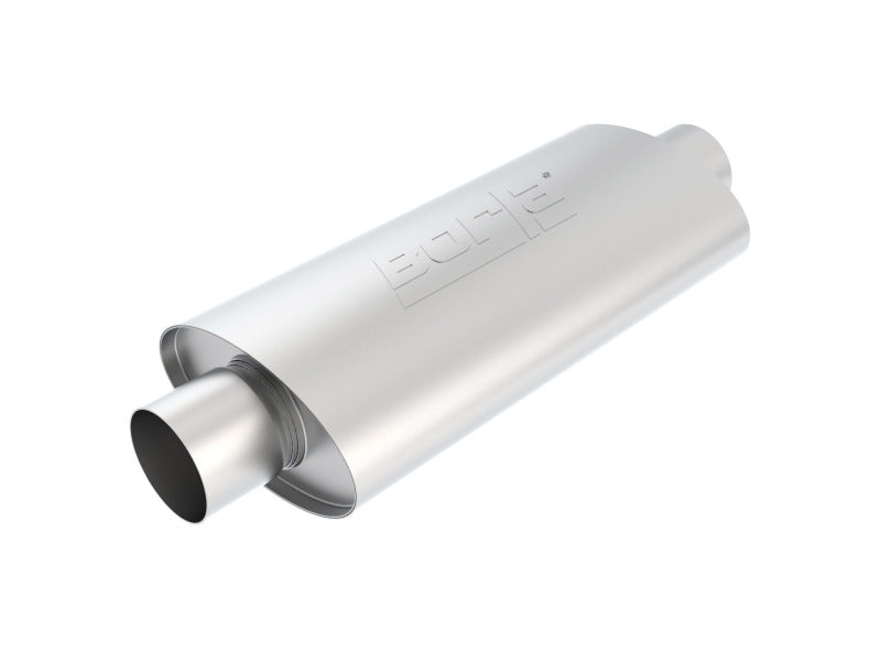 Borla XR-1 Racing Sportsman 3 inch Outlet / 3 inch Inlet Oval Muffler for offroad performance upgrades Main image