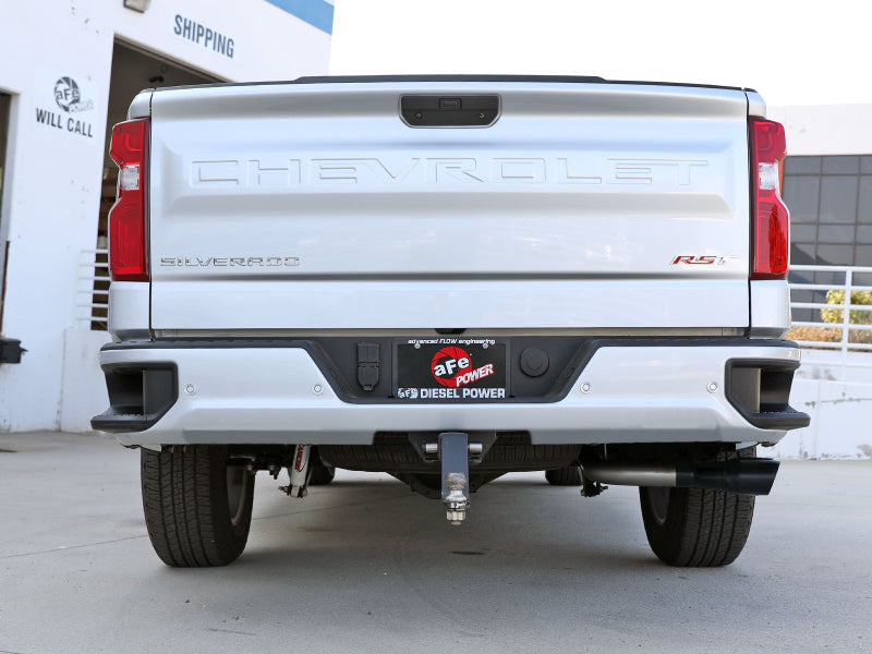 aFe Rebel XD Series 3in 304SS DPF-Back 20-21 GM Trucks L6-3.0L (td) LM2 - Dual Black Tip Secondary image