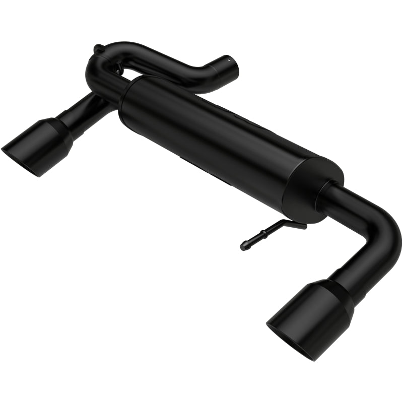 MagnaFlow 2021 Ford Bronco 2.3L I-4 Axle-Back Exhaust w/ Dual Split Rear Style Exit- Black Tips Secondary image