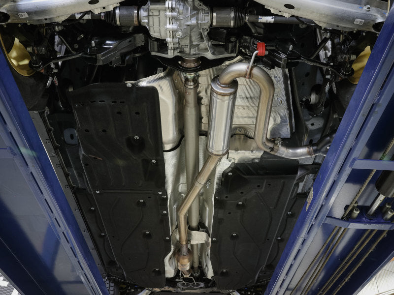 aFe 22-23 Ford Maverick EcoBoost L4 2.0L(t) Rebel Series 2-1/2in 304 SS Cat-Back w/ Polished Tip Secondary image