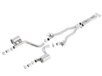 Borla 2015 Dodge Challenger Hellcat 6.2L V8 ATAK Catback Exhaust No Tips Factory Valance exhaust system parts