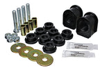 Energy Suspension 05-07 Ford Mustang Black Rear Sway Bar Frame Bushings (Must Reuse All Metal Parts) components