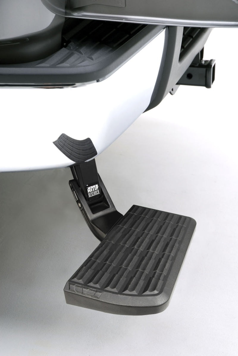 AMP Research 1999-2006 Chevrolet Silverado 1500/2500/3500 BedStep - Black for easy cargo access