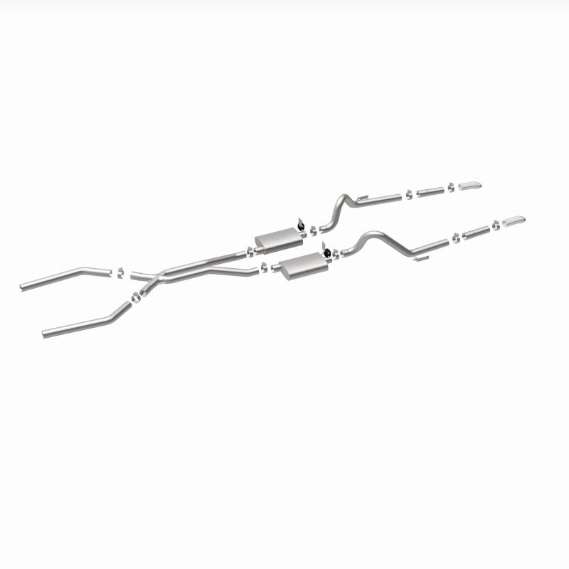 MagnaFlow Sys C/B 64-66 Ford Mustang 2.5inch exhaust system components