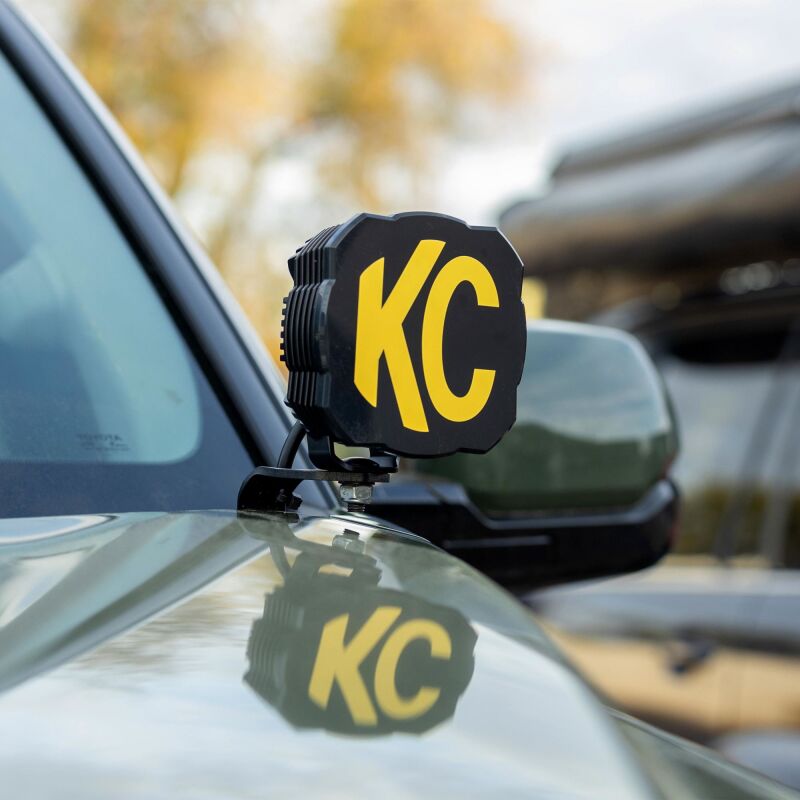 KC HiLiTES 2022+ Toyota Tundra / 2023+ Toyota Sequoia Ditch Mount Light Bracket Set for offroad lighting.