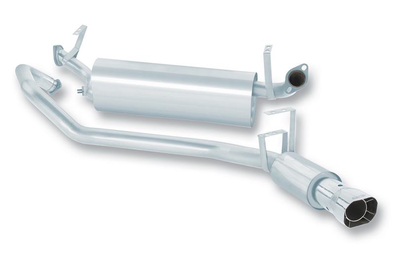 Borla 95-97 Toyota Land Cruiser 4dr 4.5L 6cyl AT 4spd 4WD SS Catback Exhaust System for enhanced performance and sound. Main image
