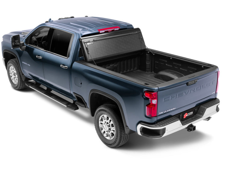 BAK 2020 Chevy Silverado 2500/3500 HD 6ft 9in Bed BAKFlip G2 truck bed cover, perfect for offroad performance upgrades.