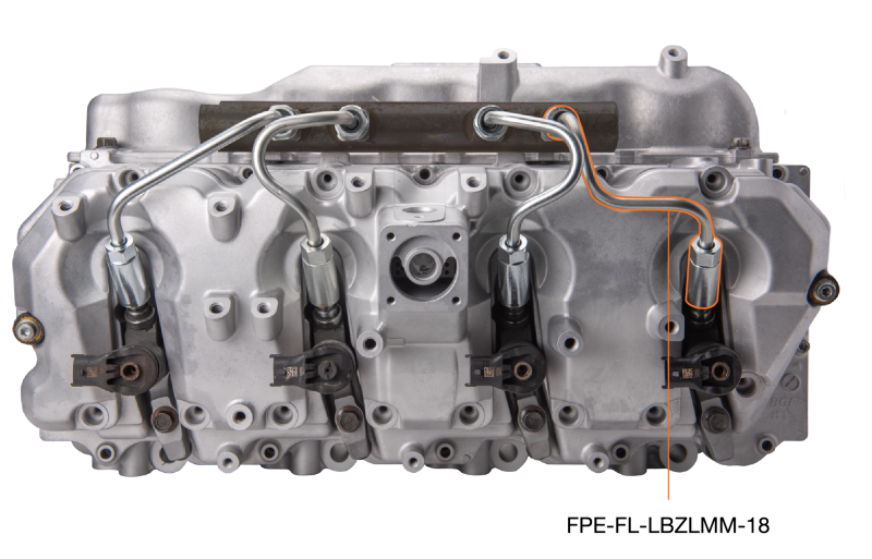 Fleece Performance 06-10 GM 2500/3500 Duramax LBZ/LMM High Pressure Injection Line (No. 1 & 8) Secondary image