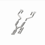 MagnaFlow 2017+ Dodge Challenger 409 SS Polished 3in Quad Tips Cat-Back Exhaust components