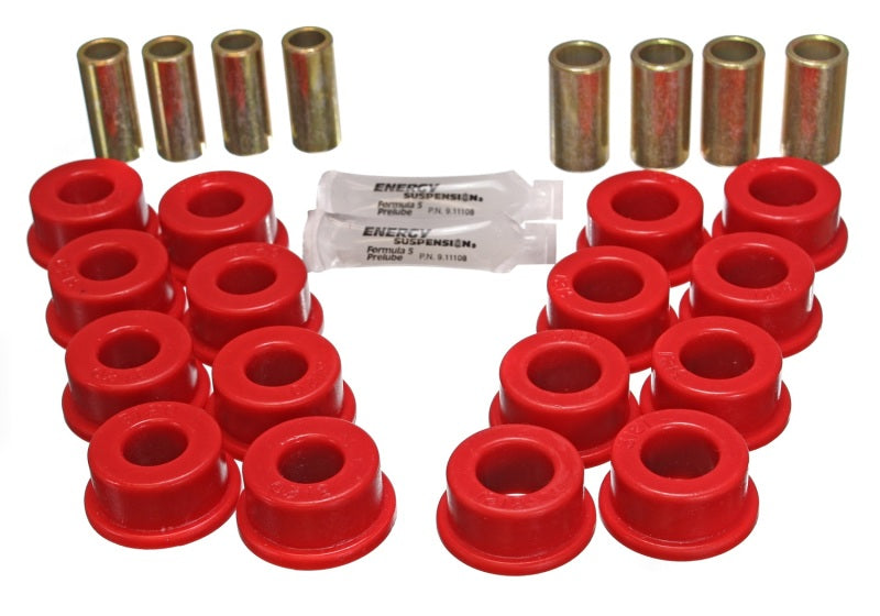 Energy Suspension 84-95 Chevy Corvette Red Rear End Control Arm Bushing Set Secondary image