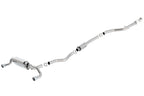 Borla 13-16 BMW 335i / 435i Atak Cat back SS 3.0in, 2.25in 3.5in Tip Single Rolled exhaust system for performance upgrades.