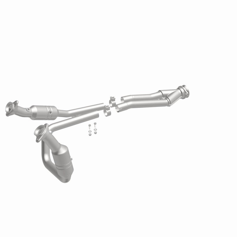 MagnaFlow Conv Direct Fit 2015 Ford Transit-150/250/350 V6 3.7L exhaust system for performance offroad parts and upgrades.