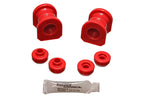 Energy Suspension 89-94 Nissan 240SX (S13) Red 25mm Front Sway Bar Bushing Set for offroad performance upgrades