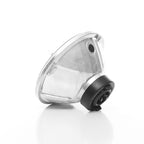 KC HiLiTES 07-18 Jeep JK H4 Headlight Conversion Kit - DOT Apprv./Incl. H13 to H4 Connectors (Pair) lens side view