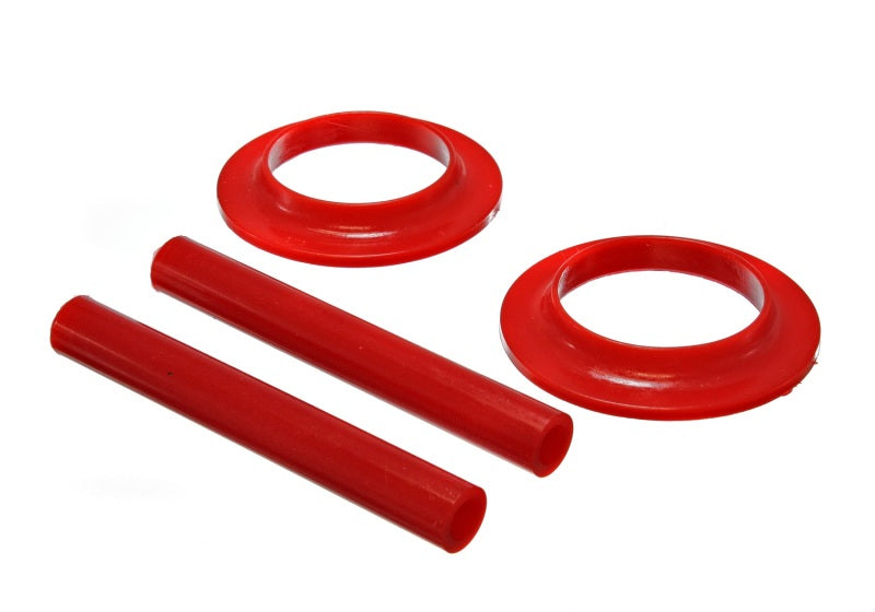 Energy Suspension GM Spring Isolator Set - Red, off road parts, suspension lift kits