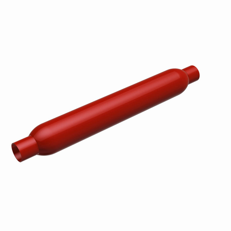 MagnaFlow Muffler Red Pack Series Glasspack 3.5in Rd 22in Body Length 2in/2in Inlet/Outlet for performance offroad parts