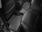 WeatherTech 04+ Mazda 3 Rear FloorLiner - Black interior fit.