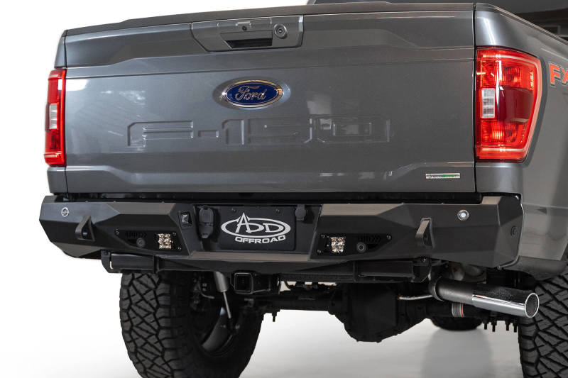 Addictive Desert Designs 2021 Ford F-150 Stealth Fighter Rear Bumper w/ Back up Sensors Secondary image