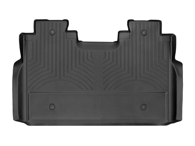 WeatherTech 2017+ Ford F-250/F-350/F-450/F-550 Vinyl Rear FloorLiner - Black Main image