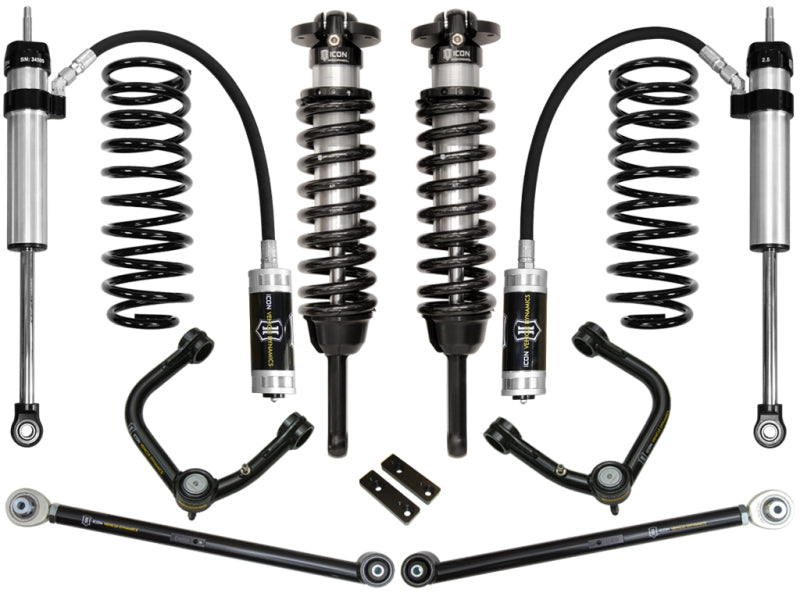 ICON 03-09 Toyota 4Runner/FJ 0-3.5in Stage 4 Suspension System w/Tubular Uca parts