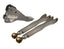 MaxTrac 17-19 Ford F-250/350 4WD Dually 4in & 6in Lift Kit - Front Driver 4-Link Arms/Brackets for off road parts performance.