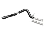 MagnaFlow 07-10 Dodge 2500/3500 409 SS DPF Back 5in Single Exit Exhaust- Black for offroad performance upgrades.