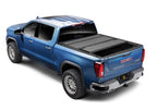 BAK 88-13 C/K / Chevy Silverado 1500 / 88-14 2500/3500 HD 6ft 6in Bed BAKFlip MX4 Matte Finish on blue truck