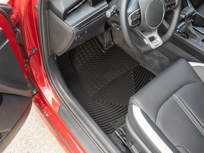WeatherTech 20-26 Hyundai Sonata 1st Row Front All-Weather Floor Mats - Black Secondary image