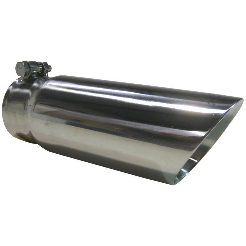 MBRP Universal Tip 3in O.D. Dual Wall Angled End 3 inlet 12 length Secondary image