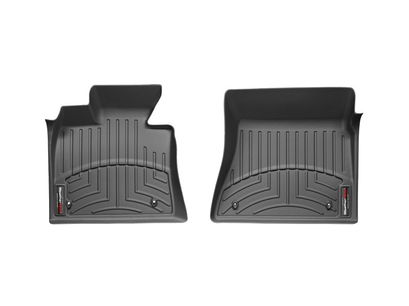 WeatherTech 07-13 BMW X5 Front FloorLiner - Black for protection Main image