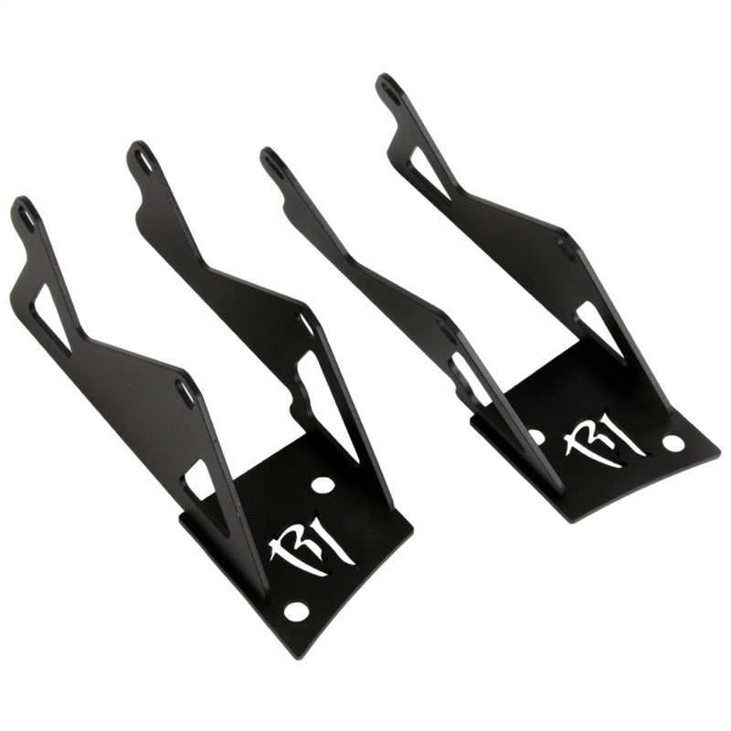 Rigid Industries Jeep JK - Double A-Pillar Mount - Mounts 2 sets of Dually/D2 for offroad performance upgrades