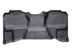 WeatherTech 07-13 Chevrolet Silverado Extended Cab Rear FloorLiner - Black for offroad truck accessories online.