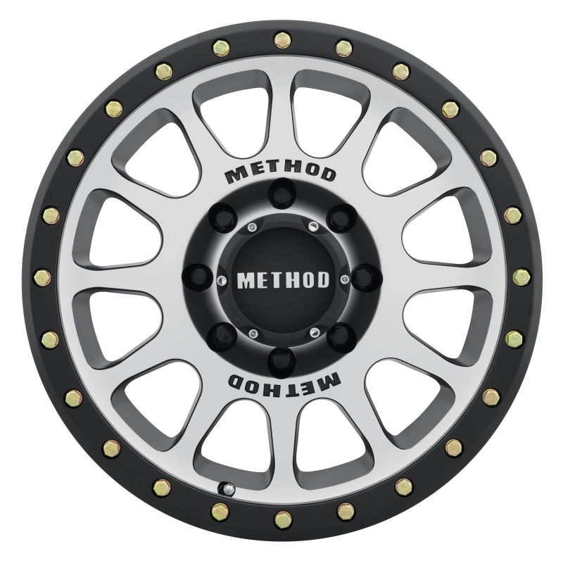 Method MR305 NV 17x8.5 0mm Offset 8x6.5 130.81mm CB Machined/Black Street Loc Wheel Secondary image