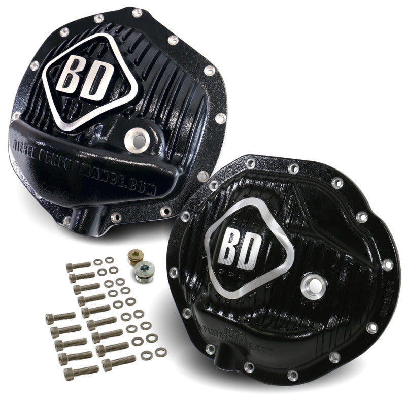 BD Diesel Differential Cover Pack Front & Rear - 03-13 Dodge 2500 /03-12 3500 Secondary image