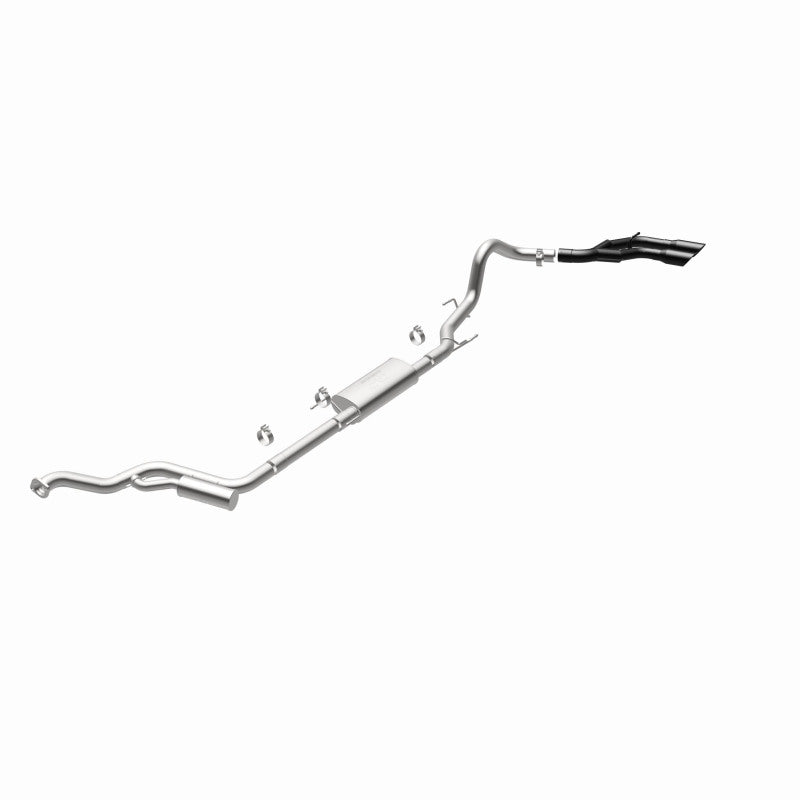 Magnaflow 2024 Toyota Tacoma Speq Series Cat-back Exhaust System (Black Tips) for enhanced offroad performance.