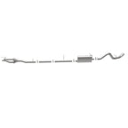 MagnaFlow Sys C/B 11-15 Ford Super Duty F250 6.2L EC CC, SS 3.5in Single Rear Pass Side Ext 5in Tip exhaust system
