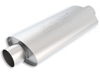 Borla XR-1 Racing Sportsman 3.5in. Outlet / 3.5in Inlet Oval Muffler for offroad performance upgrades