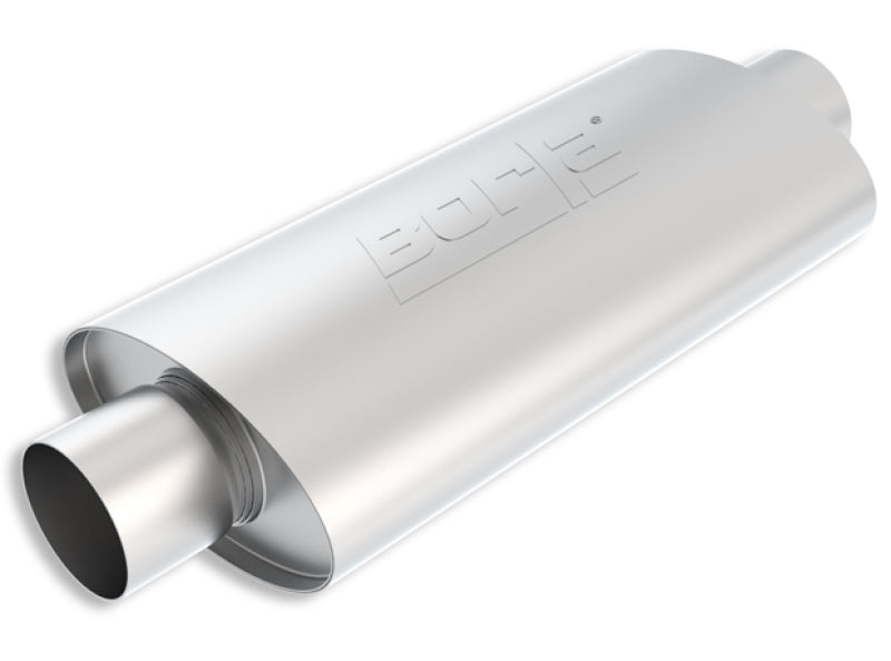 Borla XR-1 Racing Sportsman 3.5in. Outlet / 3.5in Inlet Oval Muffler for offroad performance upgrades